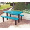 Inground picnic table