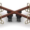 Four Seat Teeter Totter - Image 3
