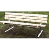 Pine Treated Slat Portable Bench