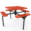 Square Nexus Pedestal Table-2571